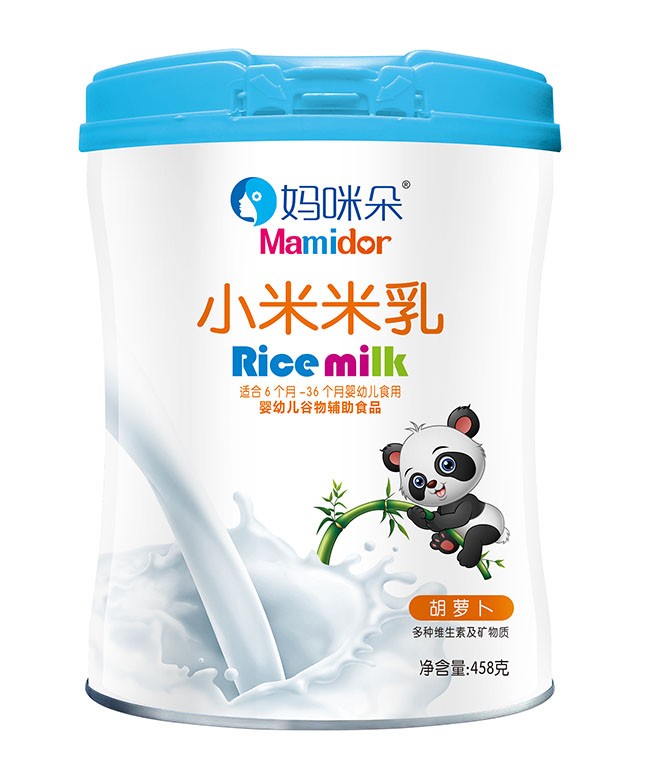 媽(mā)咪朵 胡蘿蔔小(xiǎo)米米乳 458g