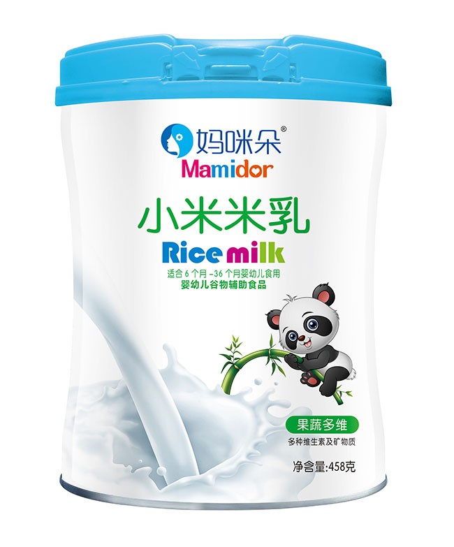 媽(mā)咪朵 果蔬多(duō)維小(xiǎo)米米乳 458g