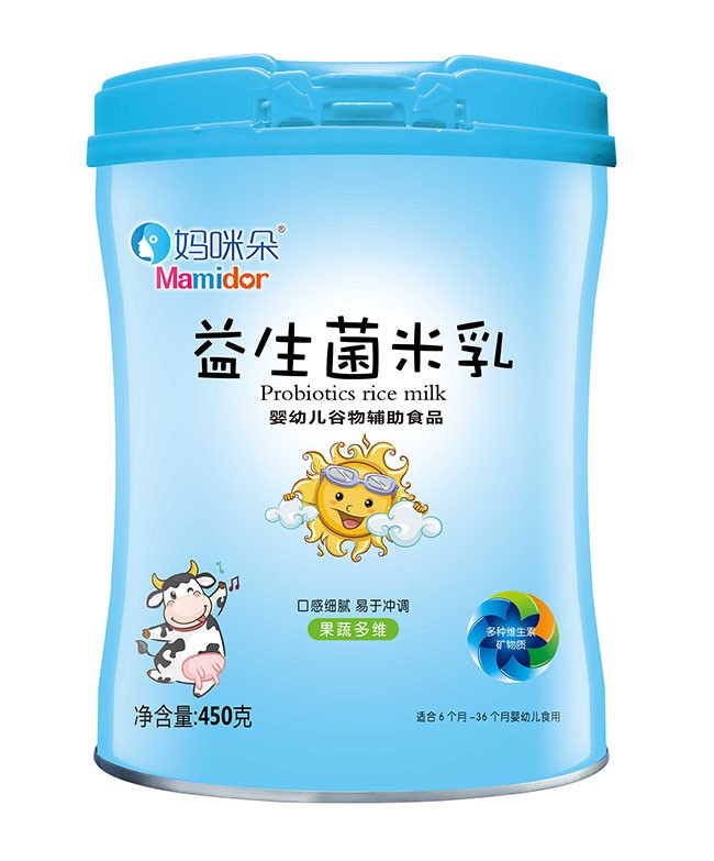 媽(mā)咪朵 果蔬多(duō)維益生(shēng)菌米乳 450g
