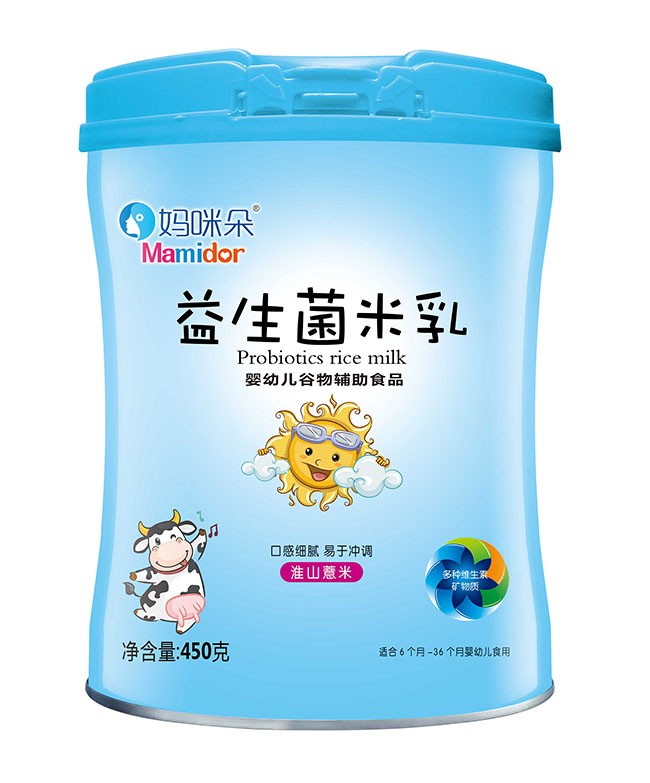 媽(mā)咪朵 淮山(shān)薏米益生(shēng)菌米乳 450g