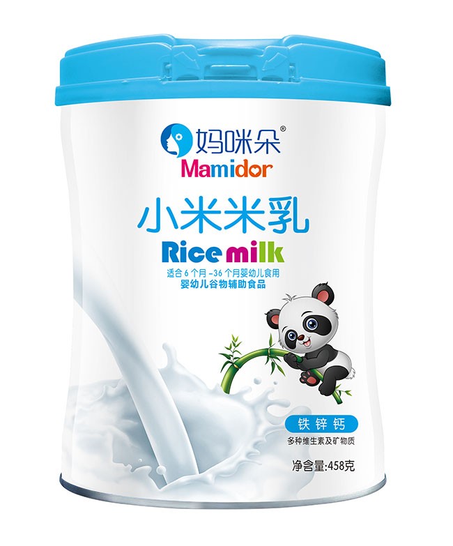 媽(mā)咪朵 鐵(tiě)鋅鈣小(xiǎo)米米乳 458g
